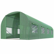 Plonos 4916-B Garden polytunnel 2.5 × 4 m, 140 g/m2, green - Greenhouse Films
