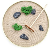 Gardners Zenová zahrádka průměr 22 cm, pistáciová - Zenová zahrádka