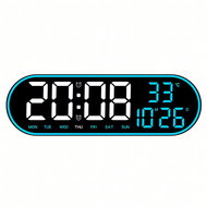RealG RC-K-1624 Digital LED wall clock with remote control, 38 cm - Wall Clock