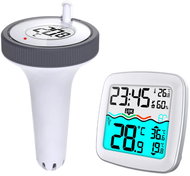 Berdsen BD-913 Meteostanice s bazénovým senzorem, bílá - Swimming Pool Thermometer