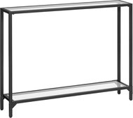 Songmics Pered Console table 100 cm black/clear - Console Table