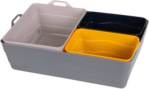 DOCHTMANN Plastic organizer 4 pcs - Organiser - Main image