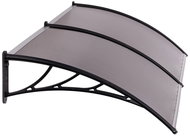 MultiGarden AW-017D Roof over entrance door 200 × 100 cm, double polycarbonate covering, grey - Door Canopy