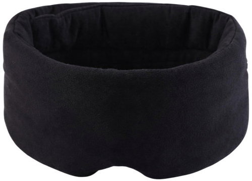 Verk 27474 Sleeping mask for better sleep and relaxation, black - Sleep Mask - Main image