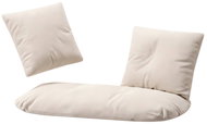 Gardlov 27382 Set of cushions for double hanging rocking chair 3 pcs, beige - Chair Cushion