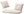 27382 Set of cushions for double hanging rocking chair 3 pcs, beige