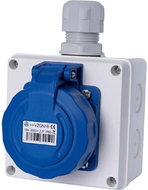 SEZ-CZ Nástěnná zásuvka 250 V, IP65, 16 A, 3-pól - Socket