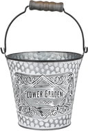 DOCHTMANN Flower Garden bucket 11,5 × 10,5 cm, metal - Flower Pot