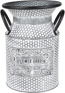 DOCHTMANN Flower Garden flower pot 20,5 × 25,5 cm, metal - Flower Pot