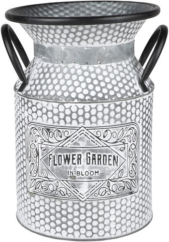 DOCHTMANN Flower Garden flower pot 20,5 × 25,5 cm, metal - Flower Pot - Main image