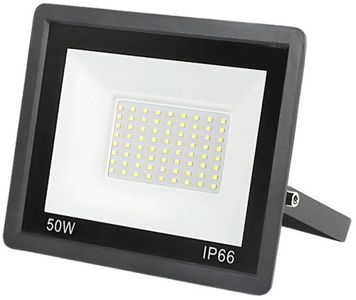 Verk 12344 Halogen LED spotlight 50 W, 6000 K, IP66 - LED Reflector - Main image