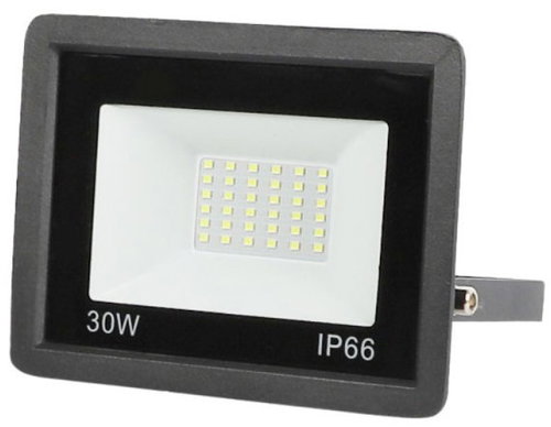 Verk 12343 Halogen LED spotlight 30 W, 6000 K, IP66 - LED Reflector - Main image