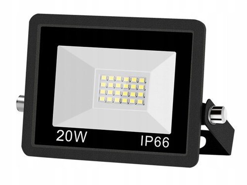 Verk 12342 Halogen LED spotlight 20 W, 6000 K, IP66 - LED Reflector - Main image