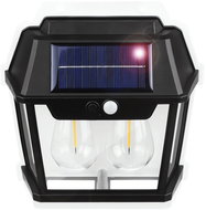 RealG RC-K-2204 Solar LED double wall light with motion sensor - Garden Lighting