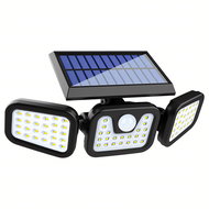 RealG RC-K-2141 Solar lamp with motion and dusk sensor 74 LED, 500 lm, IP44 - LED Reflector