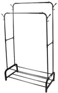 Verk 27524 Universal clothes and shoe rack 160 × 97 cm, black - Clothes Hanger