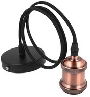 Hadex Bronx Kabel s retro objímkou, měděná barva - Chandelier