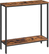 Vasagle Mijon Konzolový stolek 75 cm hnědo/černý - Console Table