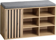 KESPER Modern shoe rack with seat 76 × 29,5 × 48 cm - Shoe Rack
