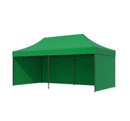 MultiGarden PAW-FGC Zahradní samorozkládací párty stan 3 × 6 m, zelený - Párty stan