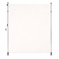 MultiGarden AW-039 Upínací výsuvná markýza s klikou, výškově nastavitelná, 180 × 220 cm, béžová - Awning