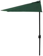 MultiGarden SL-UM016 Půlkruhový zahradní slunečník ke zdi 2,7 m, zelený - Slunečník