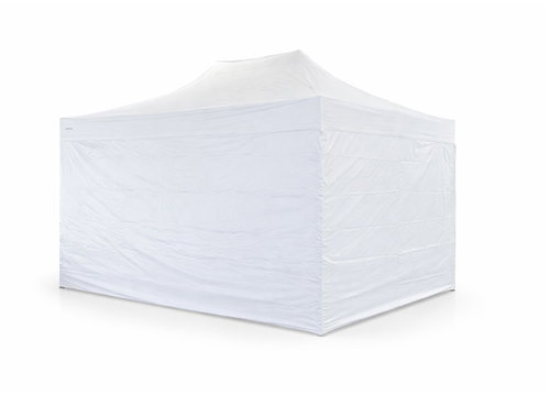Ambitent Scissor Party Tent 3 × 4,5 m ALU Premium, 4 solid sides, white Main image Ambitent Scissor Party Tent 3 × 4,5 m ALU Premium, 4 solid sides, white - Pop-up Canopy Tent - Main image