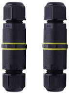 Garsaco 2× Vodotěsná kabelová spojka dvou 3žilových vodičů 0,5-1,5 mm, IP68, celkem 4-8 mm - Cable Connector