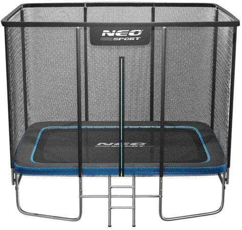 Neo-Sport NS-07X Garden trampoline rectangular 305 × 214 cm, with external net and ladder - Trampoline - Main image