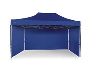 Ambitent Scissor party tent 3 × 4,5 m ALU Premium, 4 full sides, blue - Party Tent