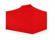 Ambitent Scissor Party Tent 3 × 4,5m ALU Premium, 4 pcs full sides, red - Party Tent