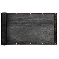 Luaro KX3157 Balkonová zástěna síťovaná 105 × 700 cm, černá - Screen