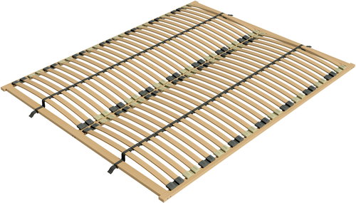 Raavi Slatted bed frame 160 × 200 cm made of birch wood - Bed Base - Main image