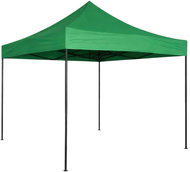 MultiGarden PAW-FG-3X3-9 Zahradní samorozkládací párty stan 3 × 3 m, zelený - Party Tent