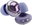 Earplugs with adjustable noise permeability, purple