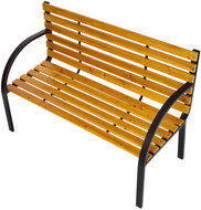 MultiGarden WYI-XG2088 Wooden garden bench with backrest 122.5 × 57 cm - Garden Bench