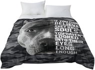 CARBOTEX Hřejivá deka 150 × 200 cm - Americký pitbulteriér - Blanket