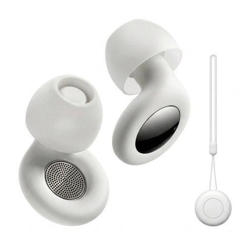 UVtech Noise-1 earplugs for sleeping -27 dB, white - Earplugs - Main image
