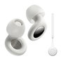Earplugs UVtech Noise-1 earplugs for sleeping -27 dB, white - Špunty do uší
