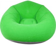 Verk 27535 Inflatable relaxing velvet armchair, green - Inflatable Chair