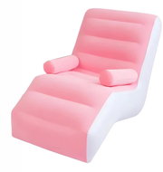 Verk 27531 Nafukovací relaxační křeslo s opěrkou, růžové - Inflatable Chair