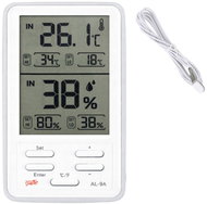 Verk 09236 Meteorologická stanice s LCD teploměrem a vlhkoměrem, bezdrátová, bílá - Weather Station