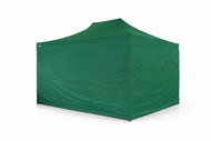 Ambitent Nůžkový Párty stan 3 × 4,5 m ALU Standard 4 ks plné bočnice - zelený - Party Tent