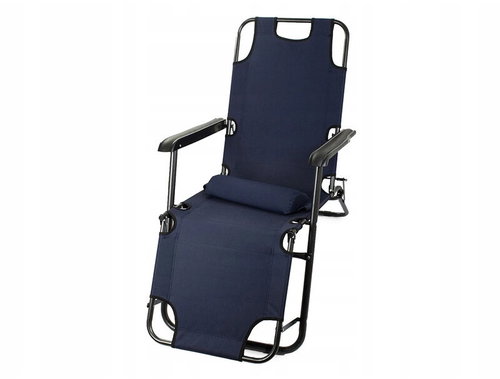 Verk Garden lounger dark blue - Garden Lounger - Main image