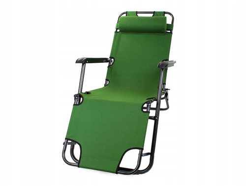 Verk Garden deckchair green - Garden Lounger - Main image
