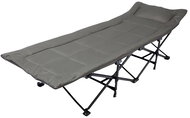 eCa AR05SZ Skládací zahradní lehátko 187 × 68 cm, 120 kg, šedé - Garden Lounger