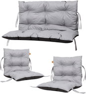 Blomster Polstry na zahradní nábytek, 3 ks, světle šedé - Cushion