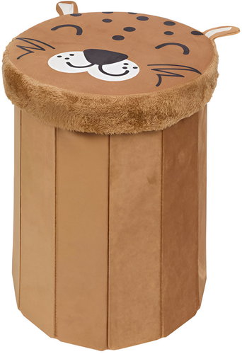 Excellent Round stool with storage space - Tiger - Ottoman - Main image