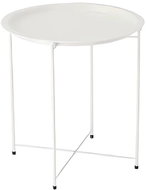 Verk 27492 Konferenční stolek kulatý 47 cm, bílý - Coffee Table