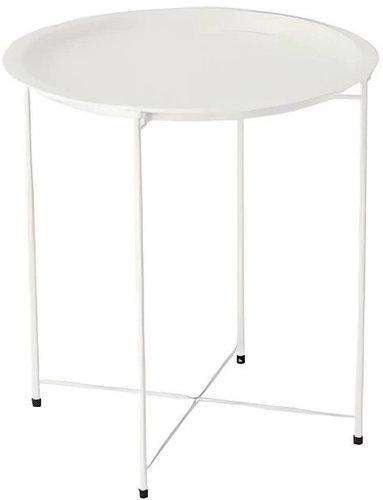 Verk 27492 Round coffee table 47 cm, white - Coffee Table - Main image
